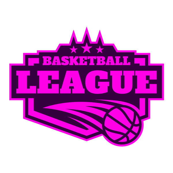 League Basketball logo template 02 Miniaturansicht